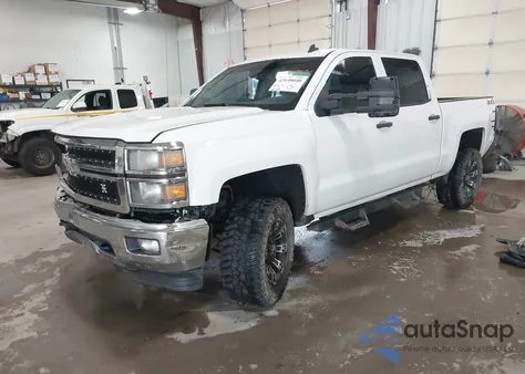 2014 Chevrolet Silverado 1500 2Lt z USA, uszkodzony, nr VIN 3GCUKREC5EG265518